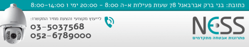 לוגו של נס מצלמות אבטחה